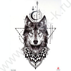 Наклейки Татуировка.14.8*21см | Фото 5