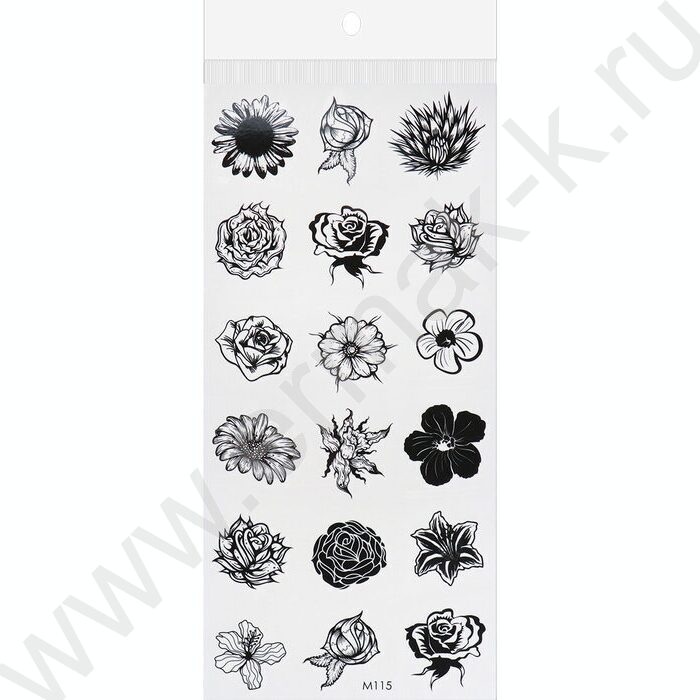 Наклейки Татуировка.9*19см | Фото 1