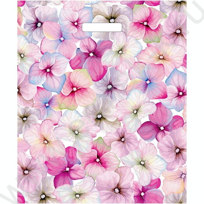 Пакет полиэтиленовый вырубной 38*45*3см Комплимент | Фото 1