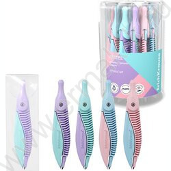 Циркуль 12,2см пластиковый Pastel, ПВХ чехол /ассорти | Фото 1