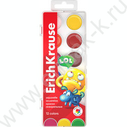 Акварель 12цв  Jolly Friends, б/кисточки | Фото 1