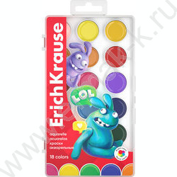 Акварель 18цв  Jolly Friends, б/кисточки | Фото 1