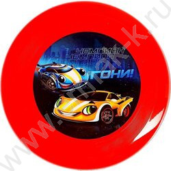 Летающая тарелка Чемпион 18см ассорти | Фото 1