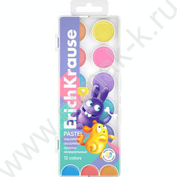 Акварель 12цв  Jolly Friends Pastel, б/кисточки | Фото 1