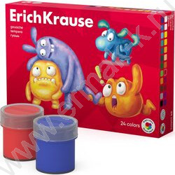 Гуашь  24цв 20мл Jolly Friends | Фото 1