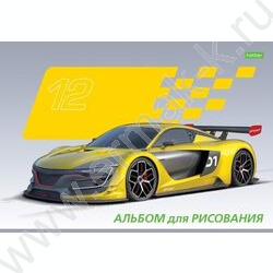 Альбом д/рисования 12л "Автоспорт" ассорти | Фото 1