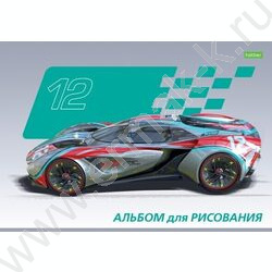 Альбом д/рисования 12л "Автоспорт" ассорти | Фото 3