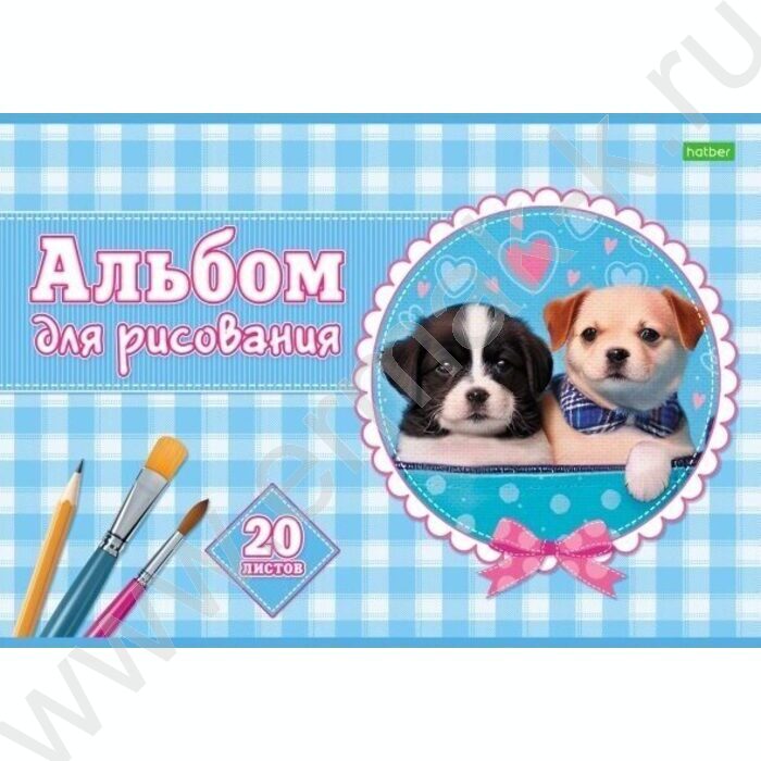 Альбом д/рисования 20л "Милые мордашки" | Фото 5