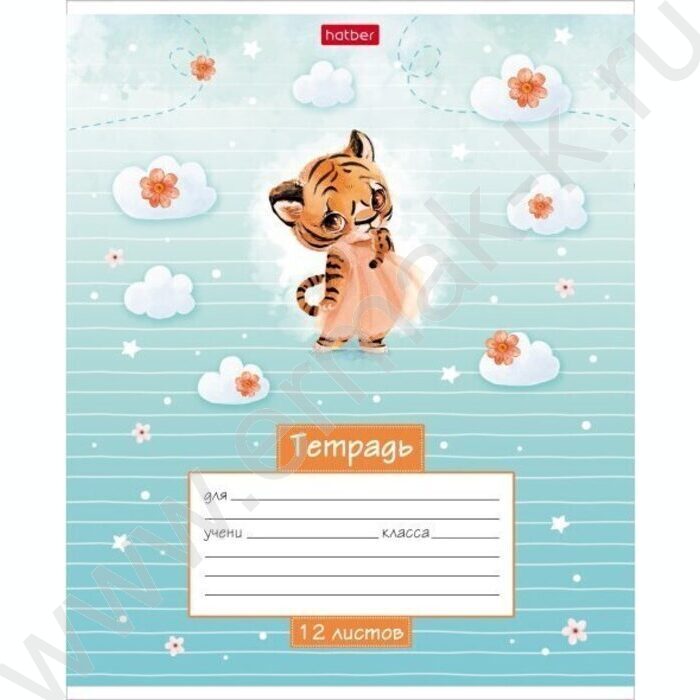 Тетрадь  12л линейка "Маленькие мечтатели" 5видов | Фото 3