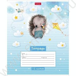 Тетрадь  12л линейка "Маленькие мечтатели" 5видов | Фото 4
