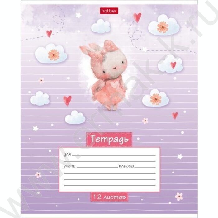 Тетрадь  12л линейка "Маленькие мечтатели" 5видов | Фото 5