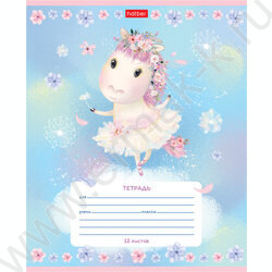Тетрадь  12л клетка "Пони-мечтательницы" 5видов | Фото 3