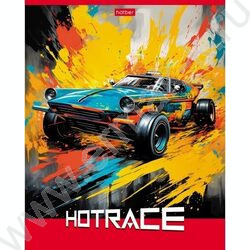 Тетрадь  40л линейка "Горячие гонки" ассорти | Фото 3