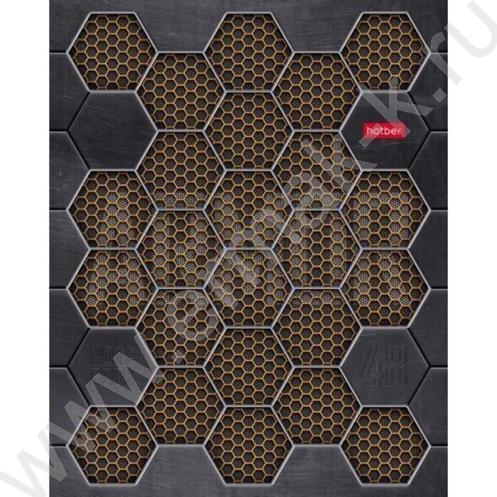 Тетрадь  48л клетка "Векторные линии" /3D лак /мат.лам. /5видов | Фото 1