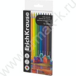 Карандаши  12цв Art Spirit, грифель - 4мм /круглые /европодвес | Фото 1