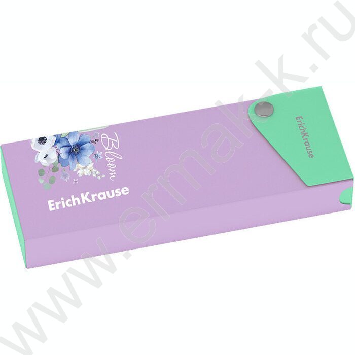 Пенал пластиковый Matt Pastel Bloom /микс цветов, ассорти | Фото 2