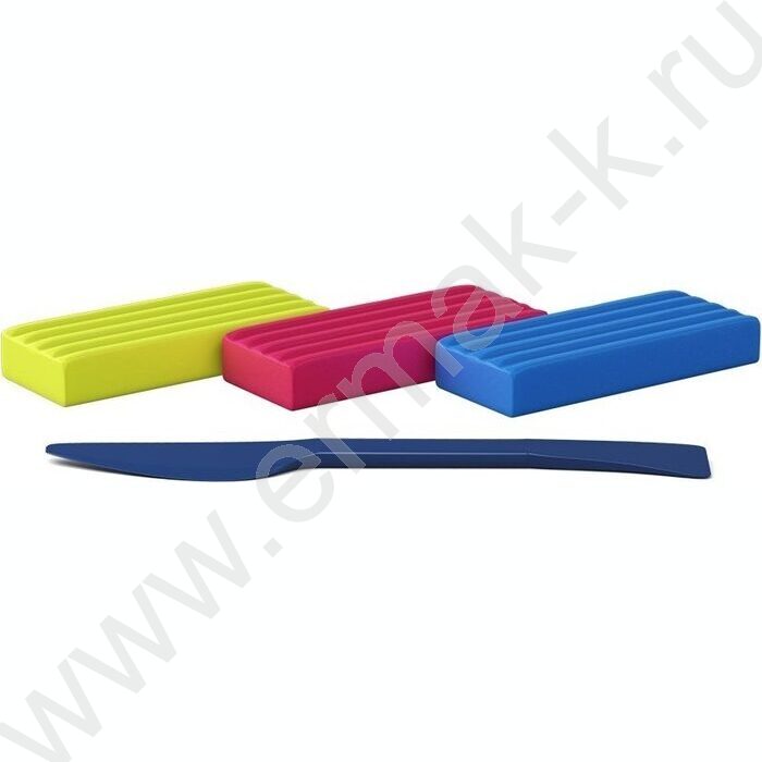 Пластилин  12цв 216г Классический Kids Space Animals /+стек | Фото 2