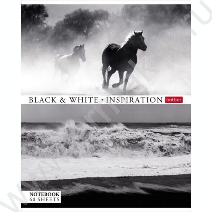 Тетрадь  60л клетка "Вдохновение" ассорти | Фото 4