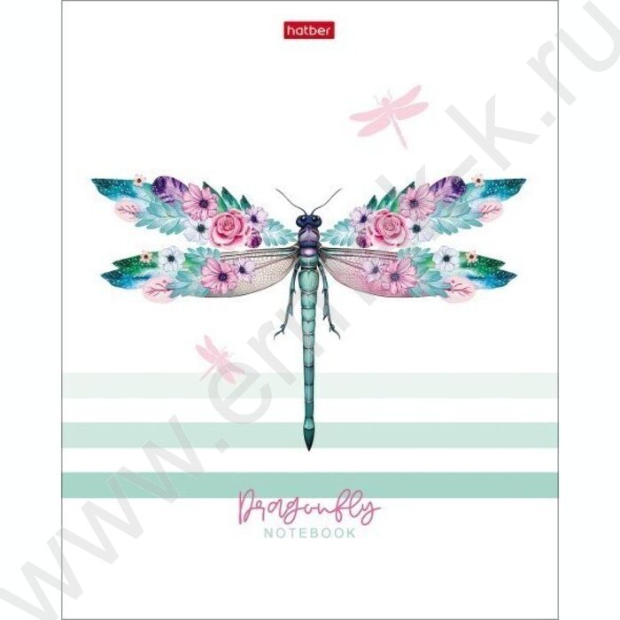 Тетрадь  80л клетка "Прекрасные создания" /мат. ламин./ 5видов | Фото 3