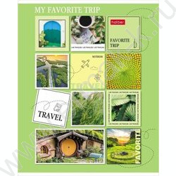 Тетрадь  80л линейка "TRAVEL" | Фото 3