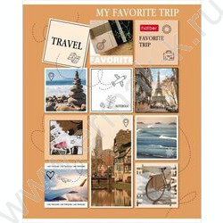 Тетрадь  80л линейка "TRAVEL" | Фото 5