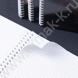 Тетрадь  96л клетка/спираль "Магия цветов" перфорация 4вида | Фото 6