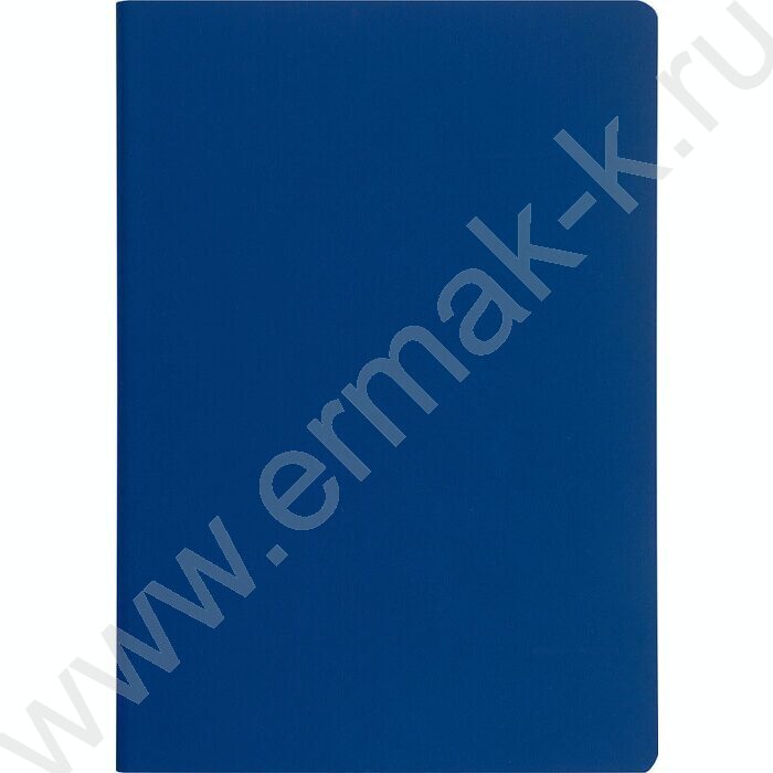 Тетрадь  60л клетка "Megapolis Velvet.Flex Синий" 70 г/м2 бежевая бумага | Фото 2