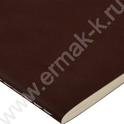 Тетрадь  60л клетка "Megapolis Velvet.Flex Коричневый" 70 г/м2 бежевая бумага | Фото 3