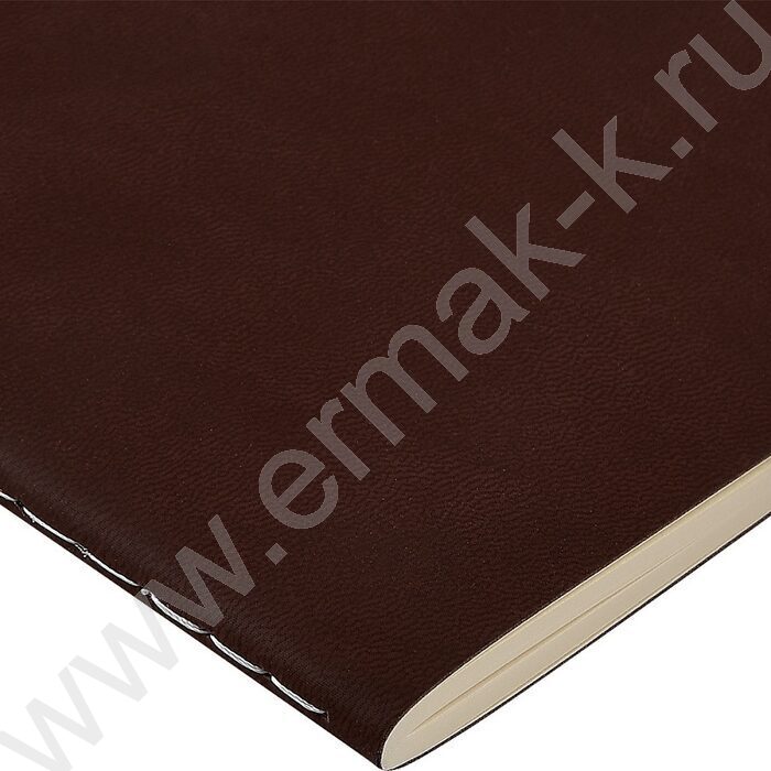 Тетрадь  60л клетка "Megapolis Velvet.Flex Коричневый" 70 г/м2 бежевая бумага | Фото 3