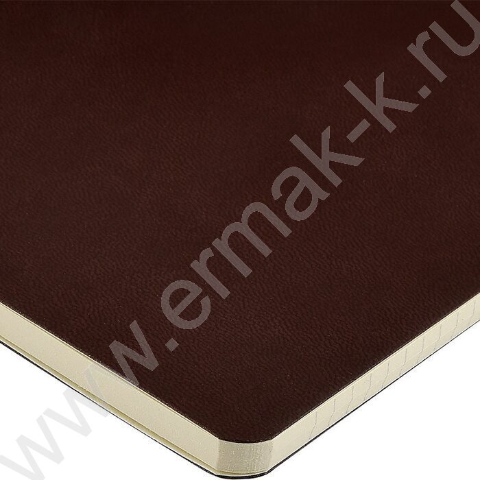 Тетрадь  60л клетка "Megapolis Velvet.Flex Коричневый" 70 г/м2 бежевая бумага | Фото 4