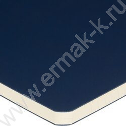 Тетрадь  60л клетка "Megapolis Velvet.Flex Темно-синий" 70 г/м2 бежевая бумага | Фото 4