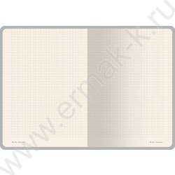 Тетрадь  60л клетка "Megapolis Velvet.Flex Темно-синий" 70 г/м2 бежевая бумага | Фото 5