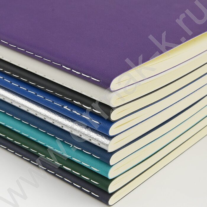 Тетрадь  60л клетка "Megapolis Velvet.Flex Темно-зеленый" 70 г/м2 бежевая бумага | Фото 6