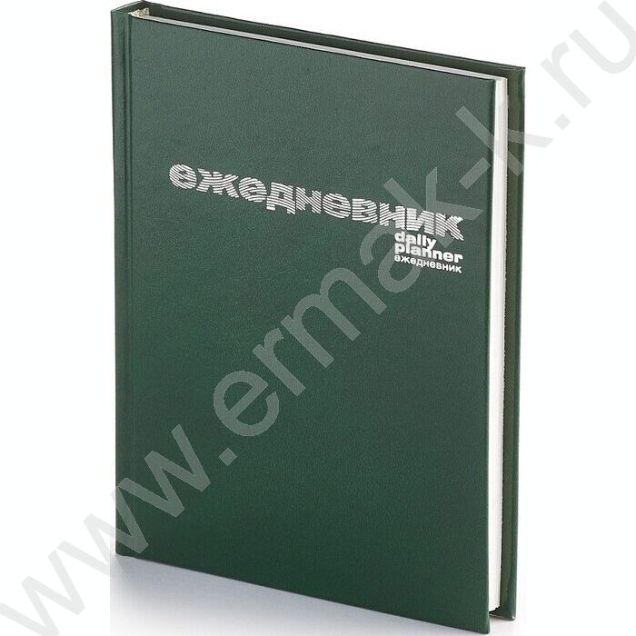 Ежедневник н/дат А6 Бум/винил.Зеленый | Фото 1