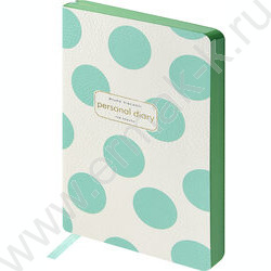 Ежедневник н/дат А5 128л Mint polka dots | Фото 2