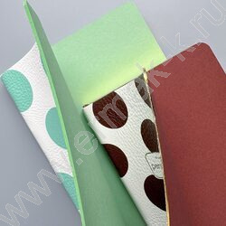 Ежедневник н/дат А5 128л Mint polka dots | Фото 6