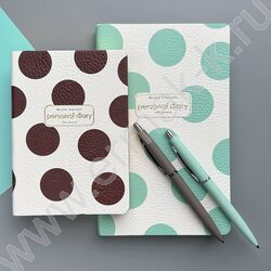 Ежедневник н/дат А5 128л Mint polka dots | Фото 8