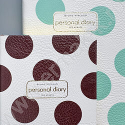 Ежедневник н/дат А5 128л Mint polka dots | Фото 9