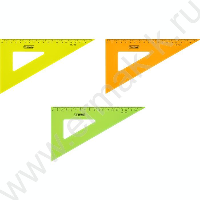 Треугольник пл. 30*18см цв прозр | Фото 2