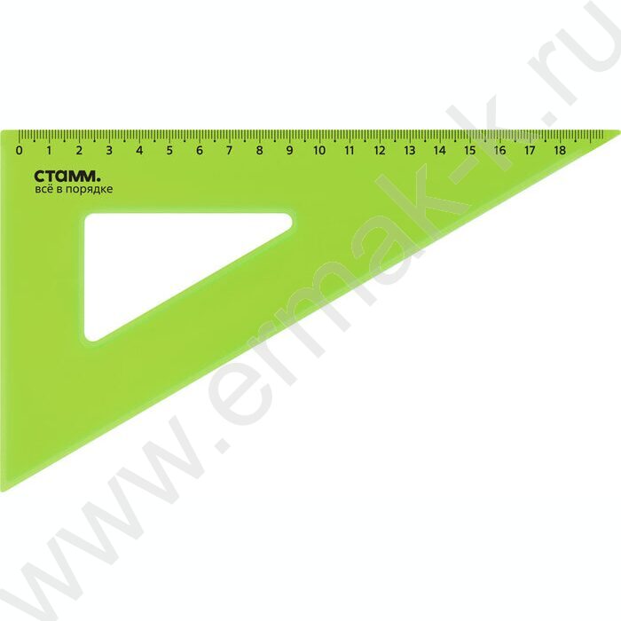 Треугольник пл. 30*18см цв прозр | Фото 5