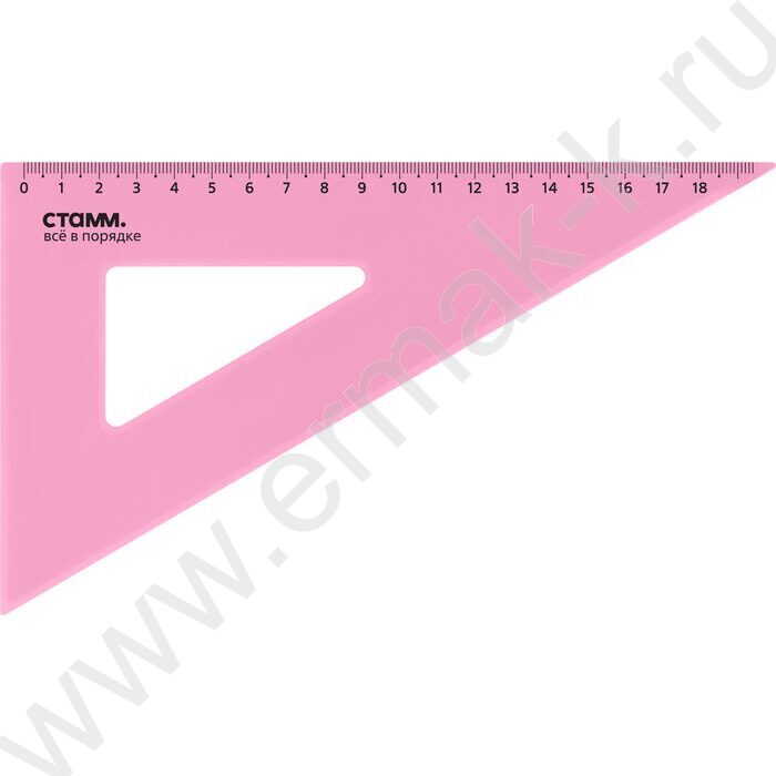 Треугольник пл. 30*18см цв прозр | Фото 6