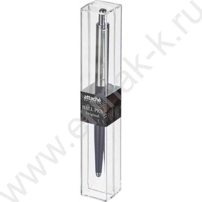 Ручка шар автомат синяя 0,5мм " Selection Original" /корпус синий | Фото 4