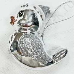 Новогодний сувенир "Птичка" 9*5*8,5см | Фото 1