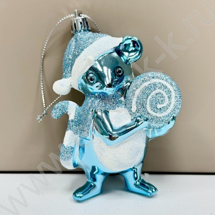 Новогодний сувенир "Мышка" 8*4*12,5см | Фото 2