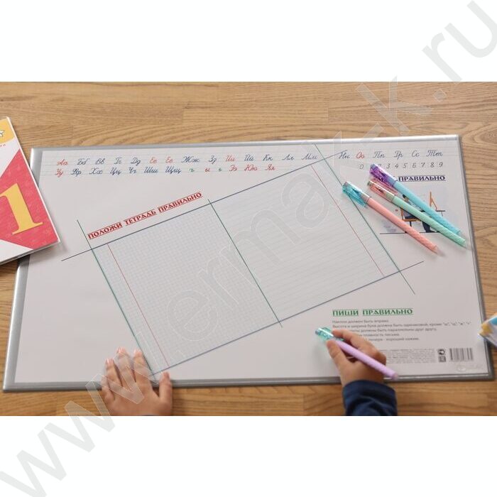 Накладка на стол 38*59см с верхним прозр. листом | Фото 2