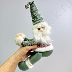 Новогодний сувенир "Снеговик или Дед - зажим для штор" NEW | Фото 3