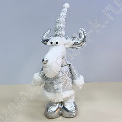 Новогодний сувенир "Олень, выдвижные ноги" 46см - 60см NEW | Фото 1