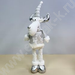 Новогодний сувенир "Олень, выдвижные ноги" 46см - 60см NEW | Фото 2