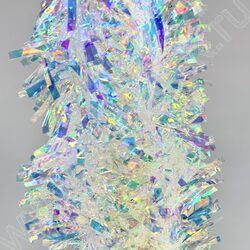 Мишура  Ø9*200см. /блеск полоски NEW | Фото 1