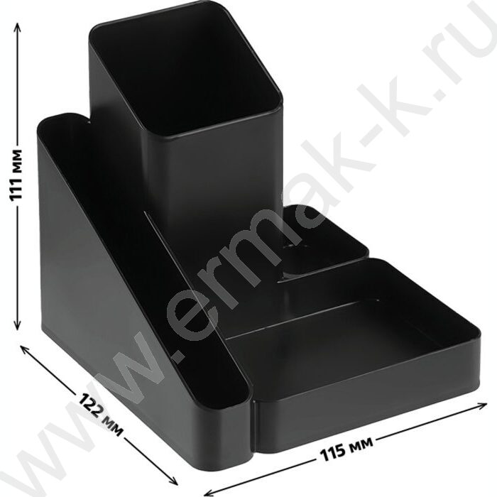 Подставка д/каранд. и ручек Имидж чёрная | Фото 5